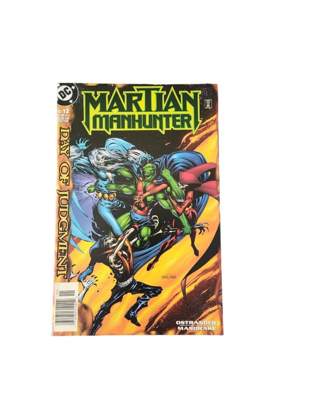 DC Comics Martian Manhunter #12 1999 Comic Book Collector Bagged Boarded